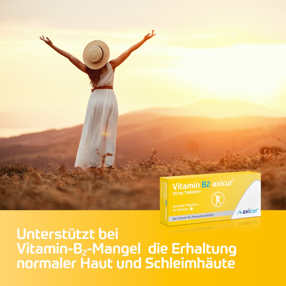 Vitamin B2 axicur 10 mg  20 St Tabletten