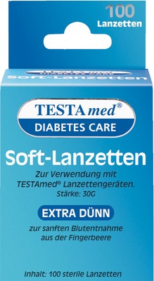 TESTAMED Soft-Lanzetten 100 St Lanzetten