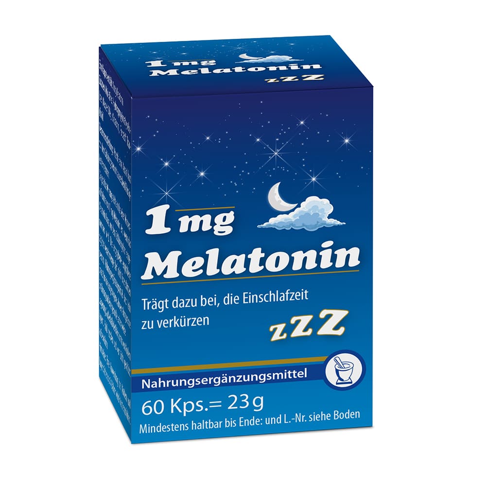 Melatonin 1mg Kapseln 60 St Kapseln