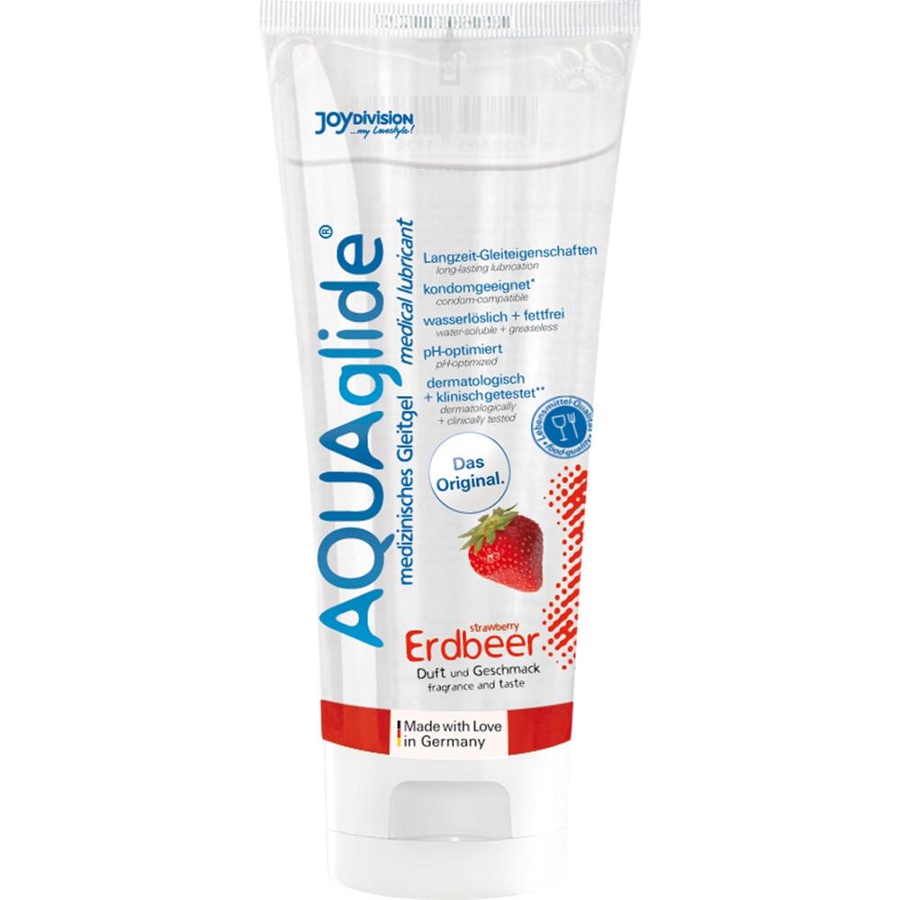 AQUAGLIDE Erdbeer 100 ml Gel