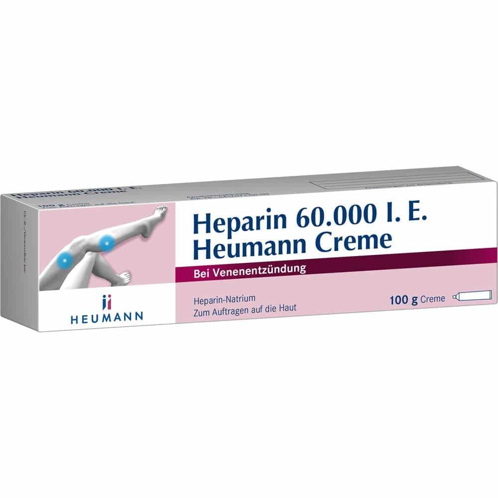 Heparin 60.000 I.E. Heumann 100 g Creme