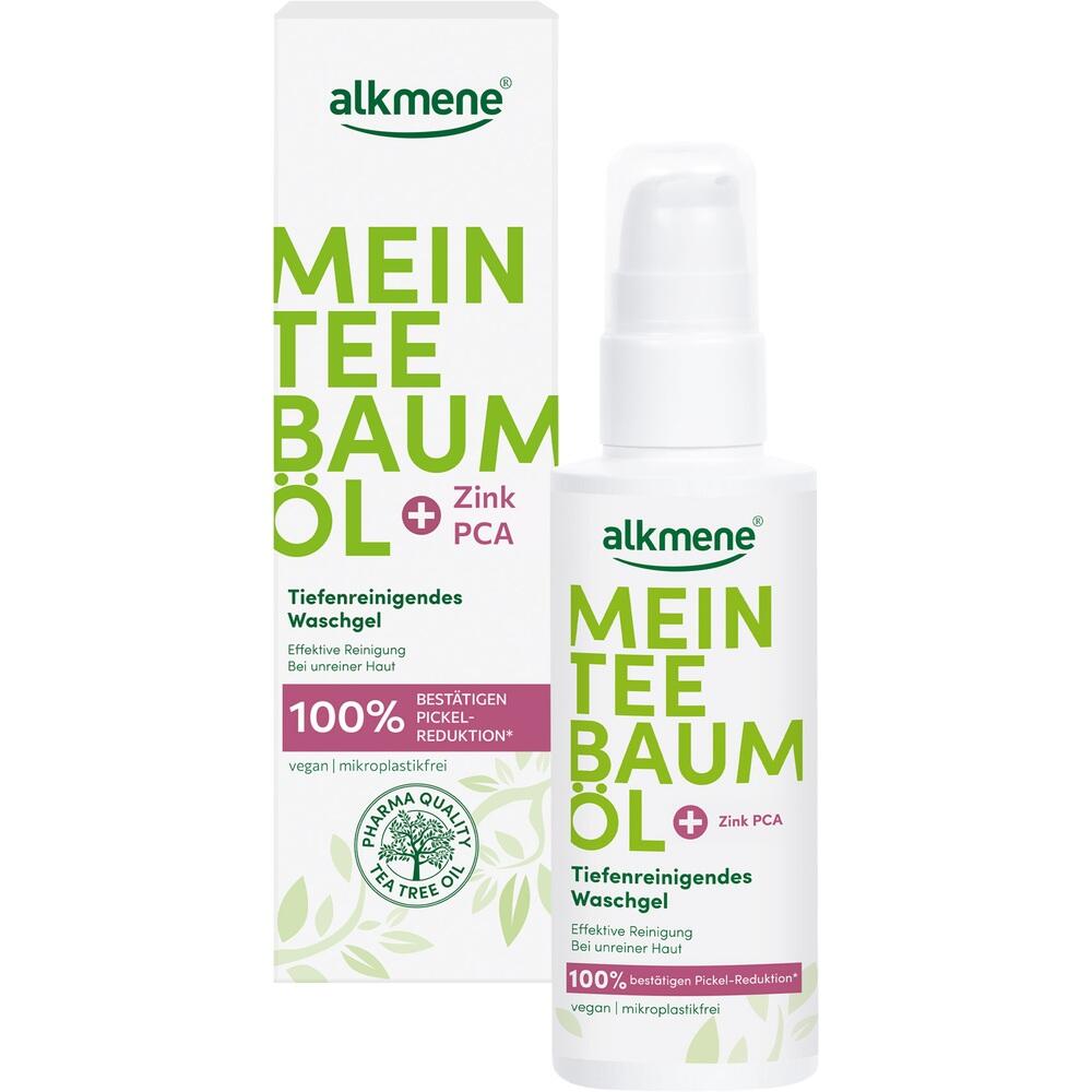 alkmene MEIN TEEBAUMÖL Tiefenreinigendes Waschgel 150 ml Gel