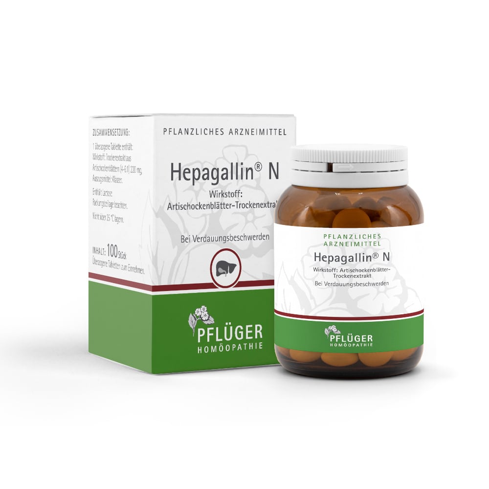 Hepagallin N 100 St Dragees