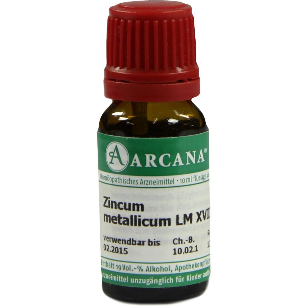 ZINCUM METALLICUM LM 18 Dilution 10 ml Dilution