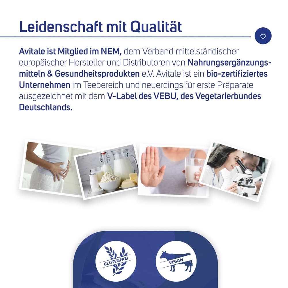 Avitale Lactase 7000 FCC Tabletten im Spender 80 St Tabletten