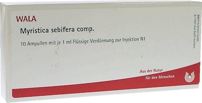 Myristica sebifera comp. 10X1 ml Ampullen