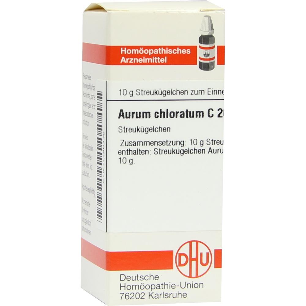AURUM CHLORATUM C 200 Globuli 10 g Globuli