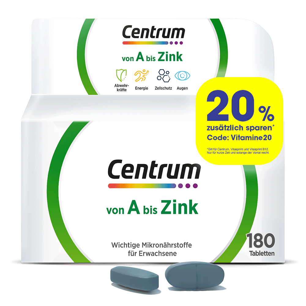 Centrum Von A bis Zink 180 St Tabletten