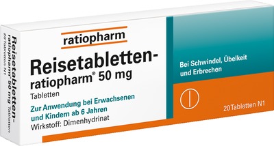 Reisetabletten-ratiopharm 20 St Tabletten