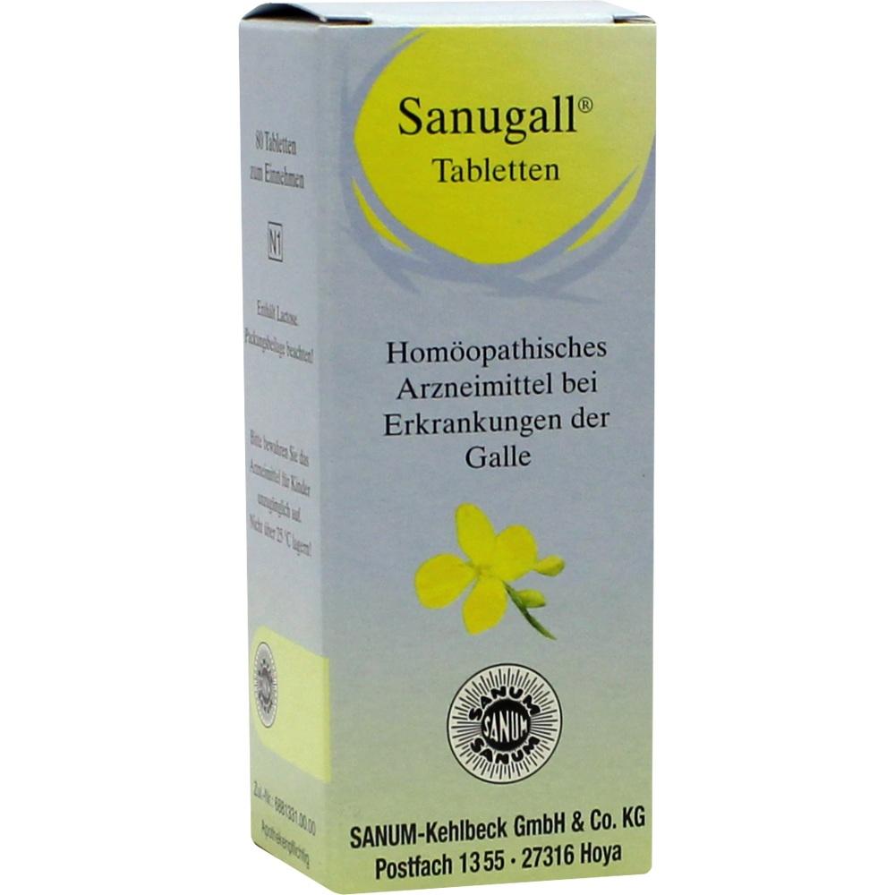 SANUGALL Tabletten 80 St Tabletten