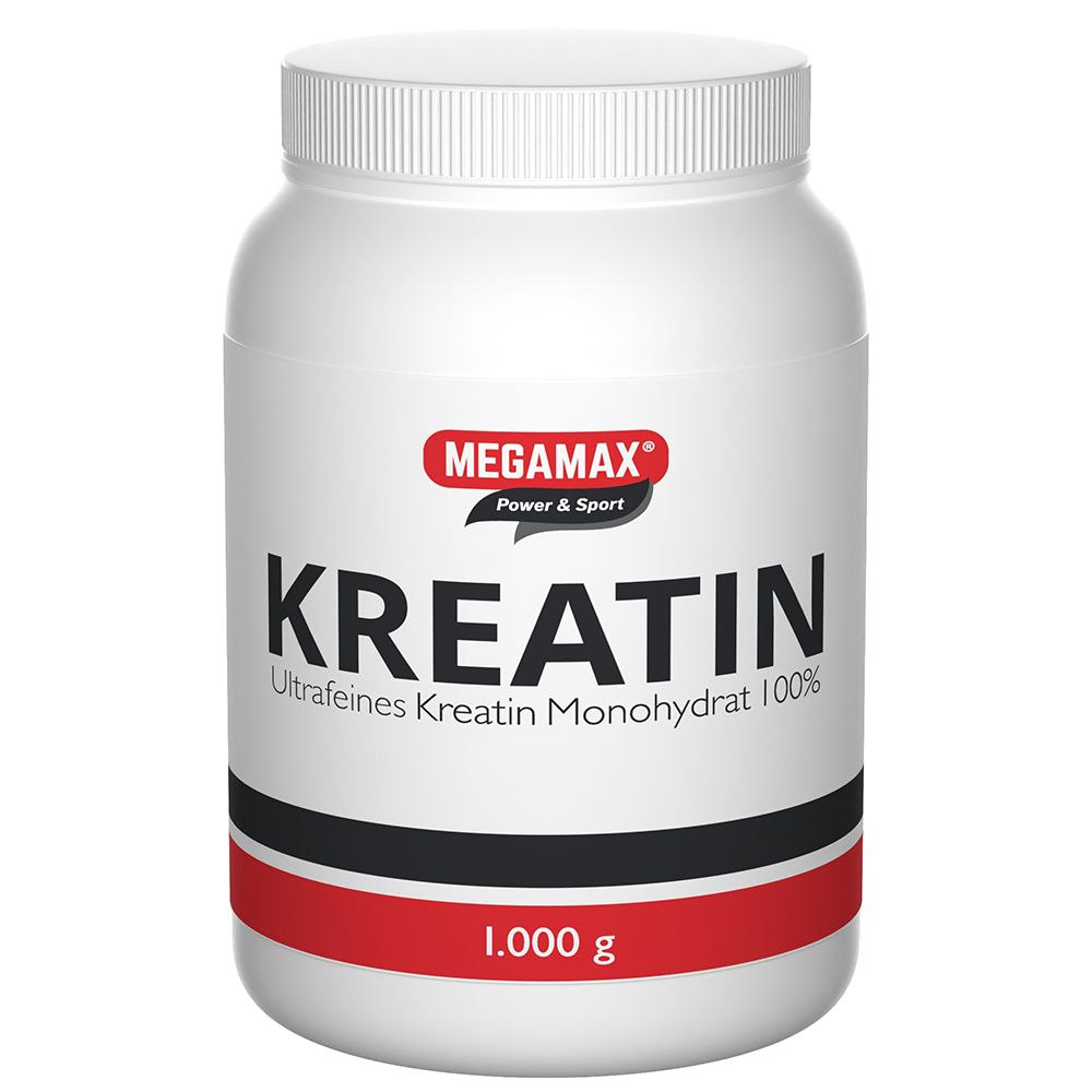 KREATIN MONOHYDRAT 100% Megamax Pulver 1000 g Pulver