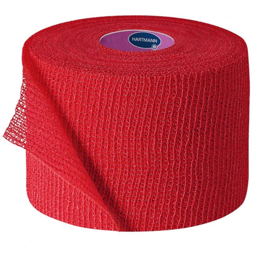 PEHA-HAFT Color Fixierbinde latexfrei 6 cmx20 m rot 1 St Binden