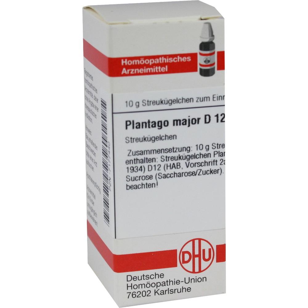 PLANTAGO MAJOR D 12 Globuli 10 g Globuli
