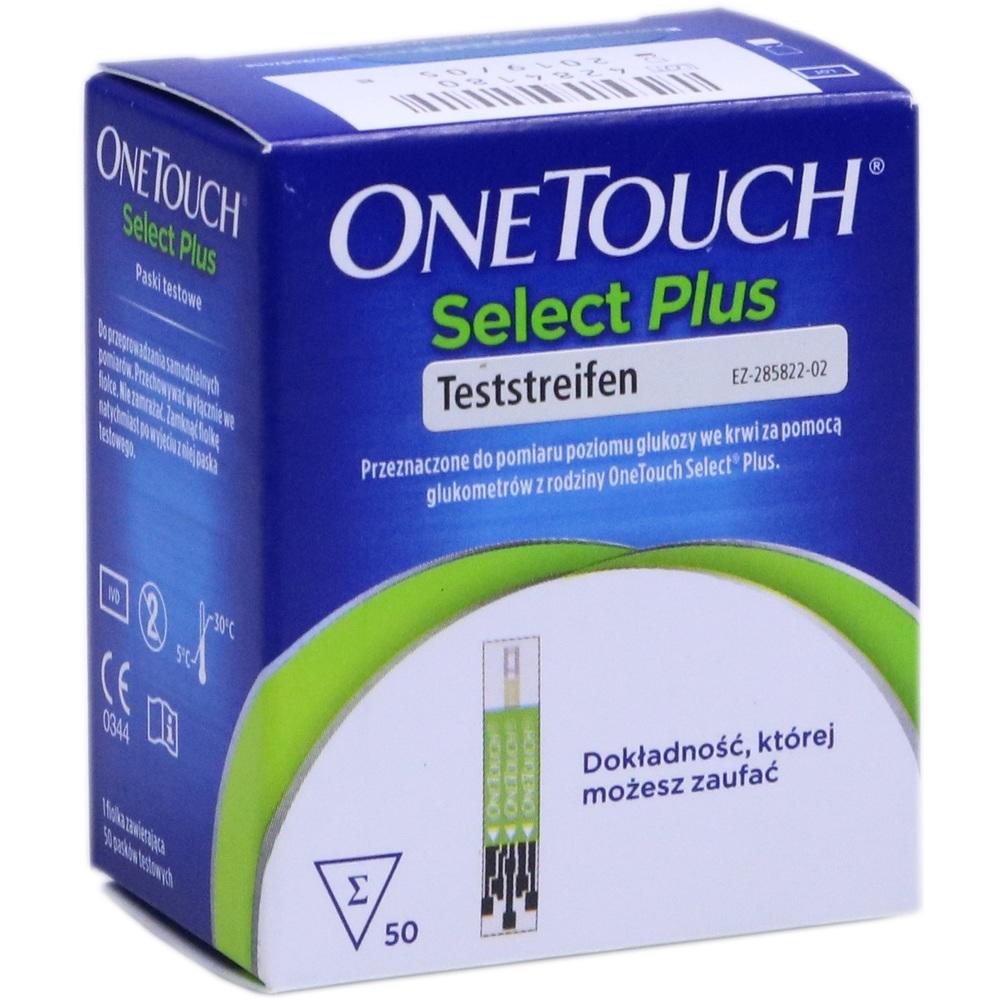 ONE TOUCH Select Plus Blutzucker Teststreifen 50 St Teststreifen