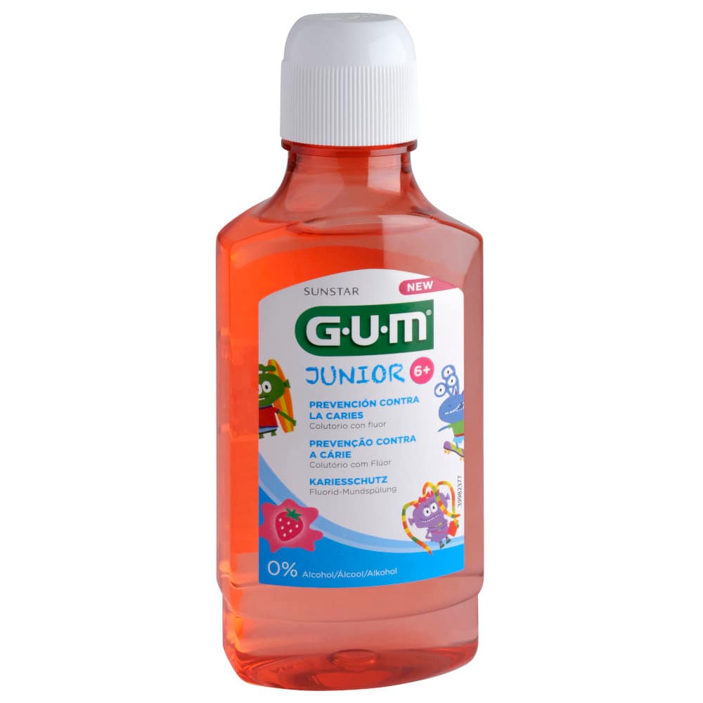 GUM JUNIOR MUNDSP ERDB AB6 300 ml Lösung