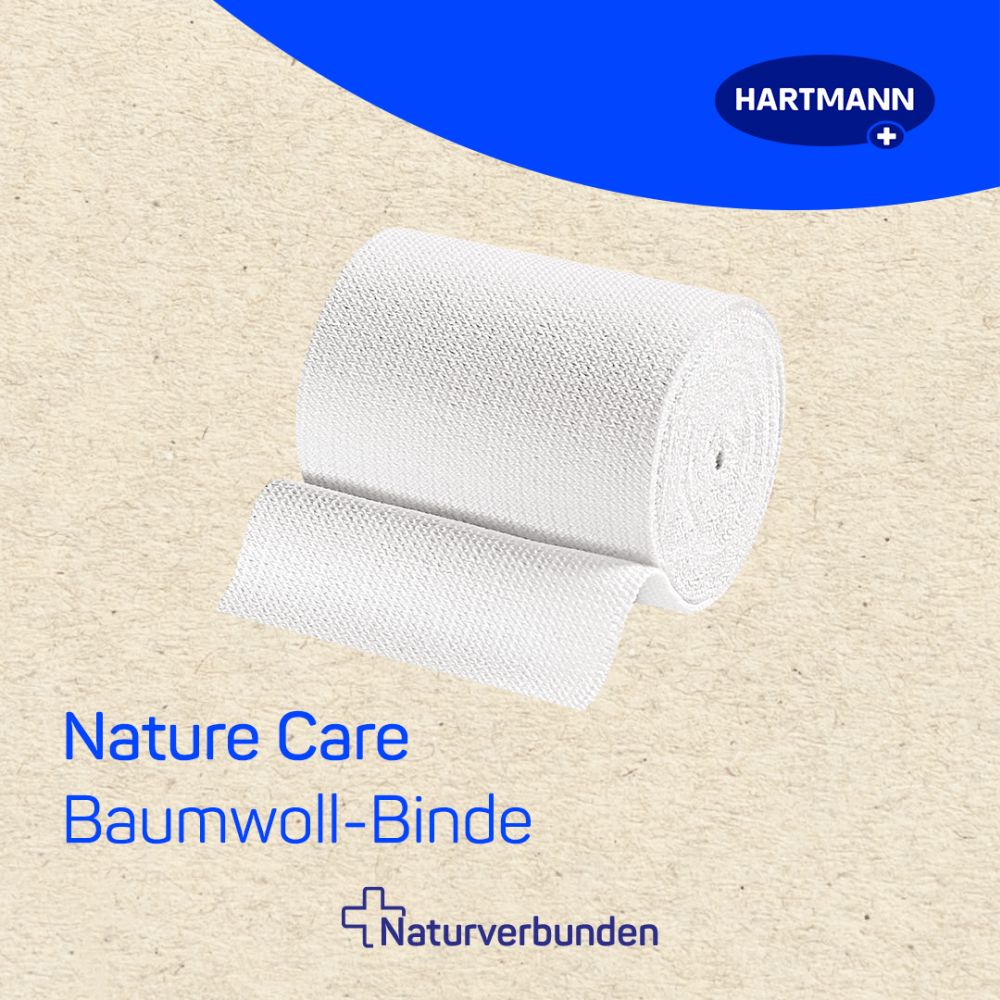 HARTMANN Nature Care Cotton bandage 1 St Binden