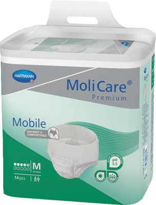 MoliCare Premium Mobile 5 Tropfen Größe M 14 St