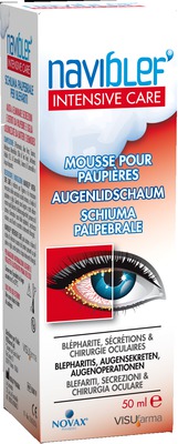 Naviblef Intensive Care Augenlidschaum 50 ml Schaum