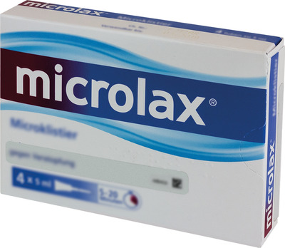 Microlax Rektallösung 4X5 ml Klistiere