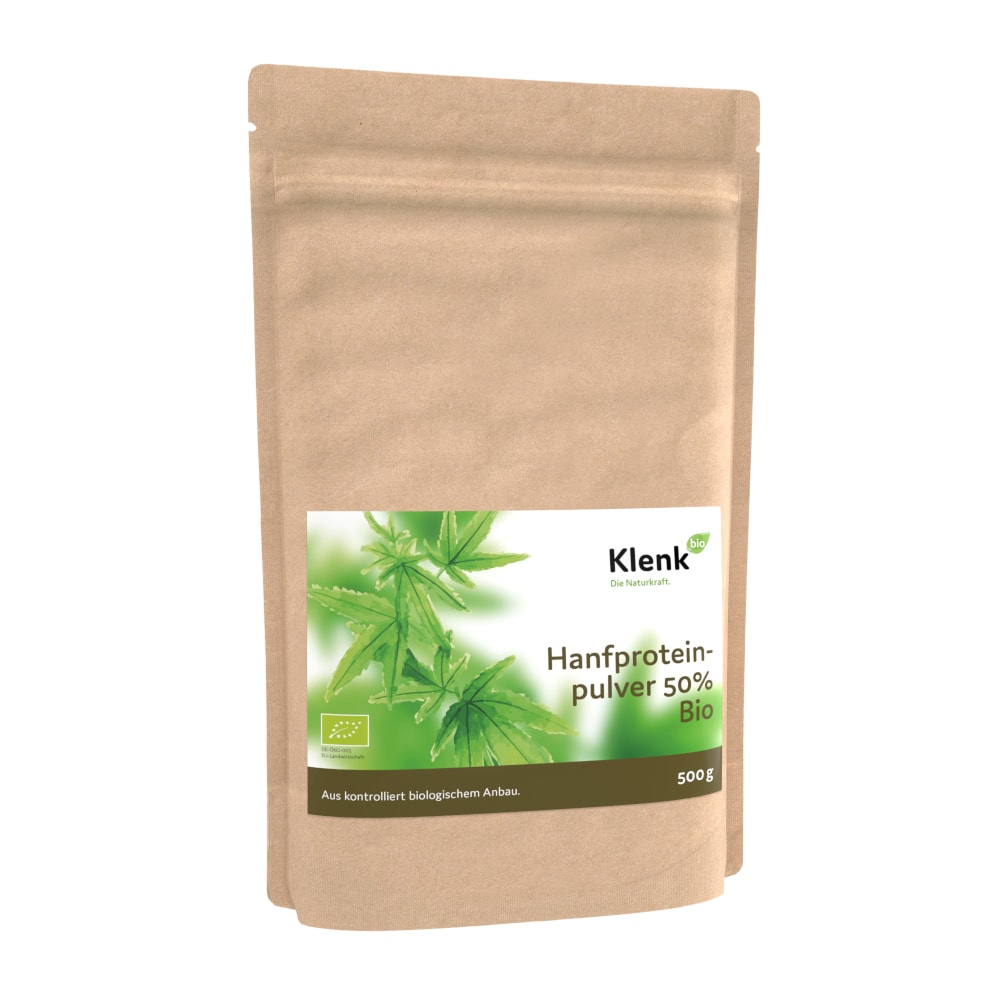 Hanfproteinpulver 50% Bio 500 g Pulver