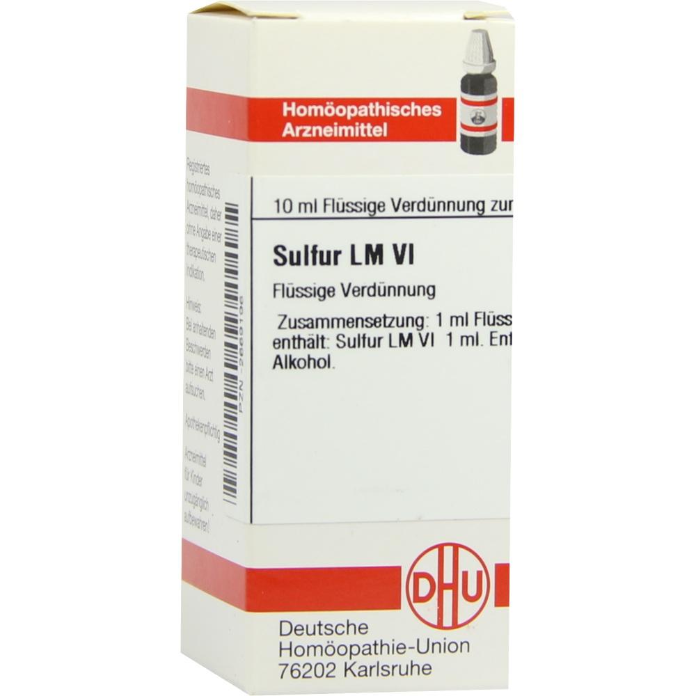LM SULFUR VI Dilution 10 ml Dilution