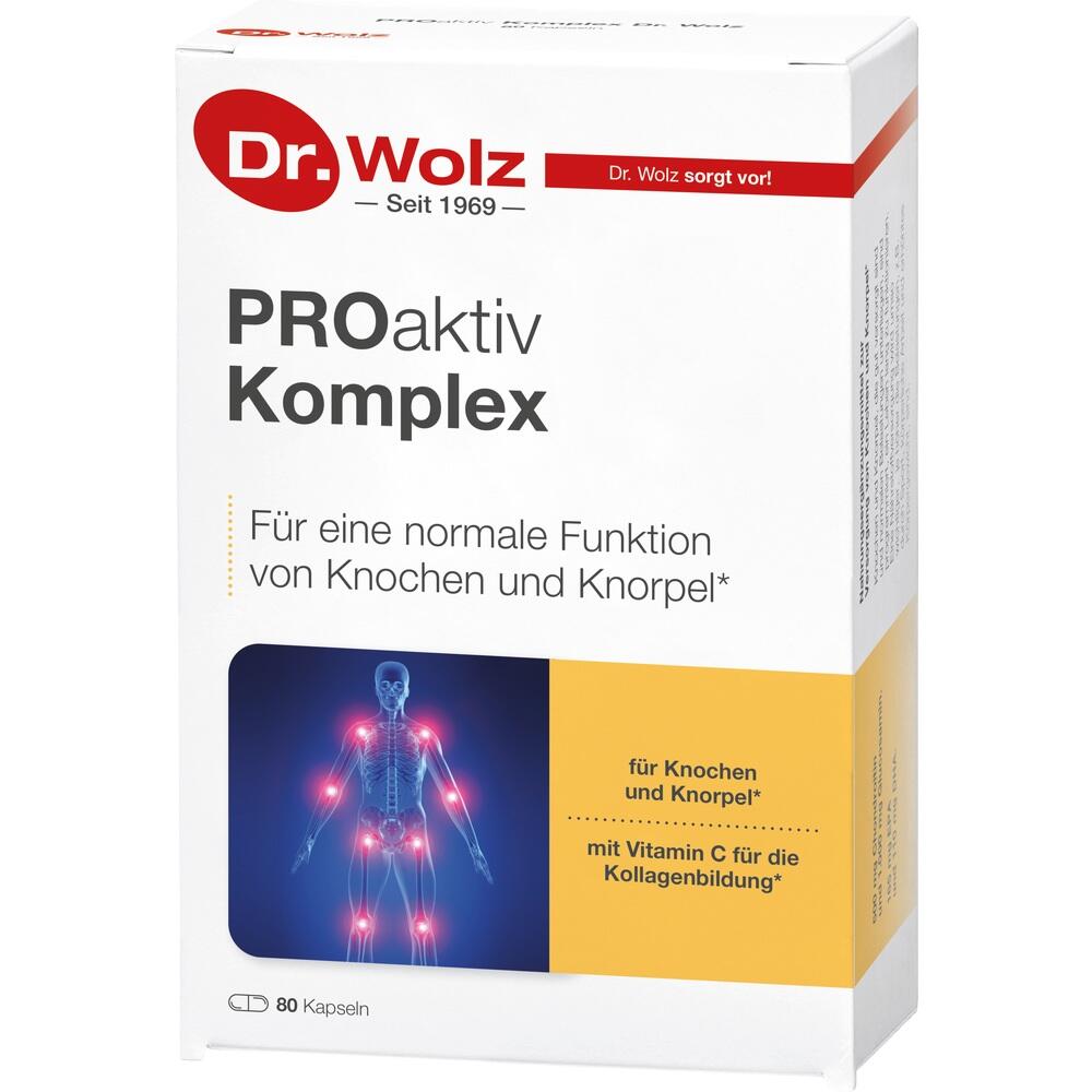 Dr. Wolz PROaktiv Komplex 80 St Kapseln