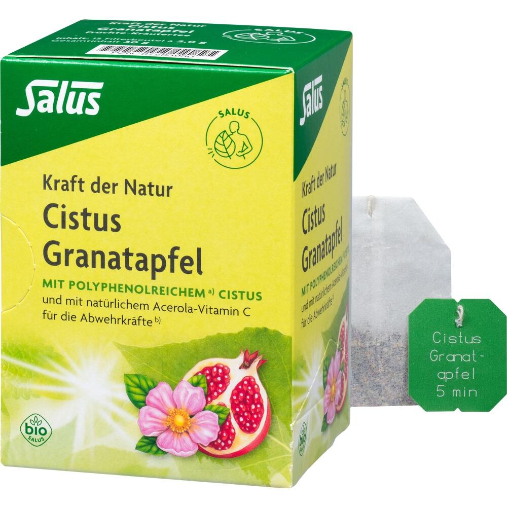 Salus Cistus Granatapfel Tee Kraft der Natur  15 St Filterbeutel