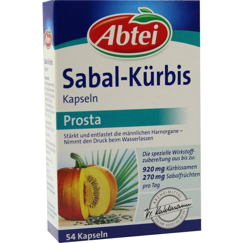 Abtei Sabal-Kürbis 54 St Kapseln