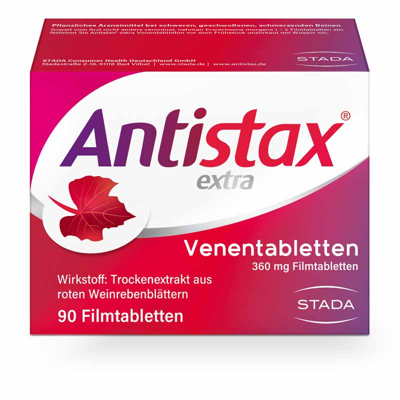 Antistax extra 90 St Filmtabletten