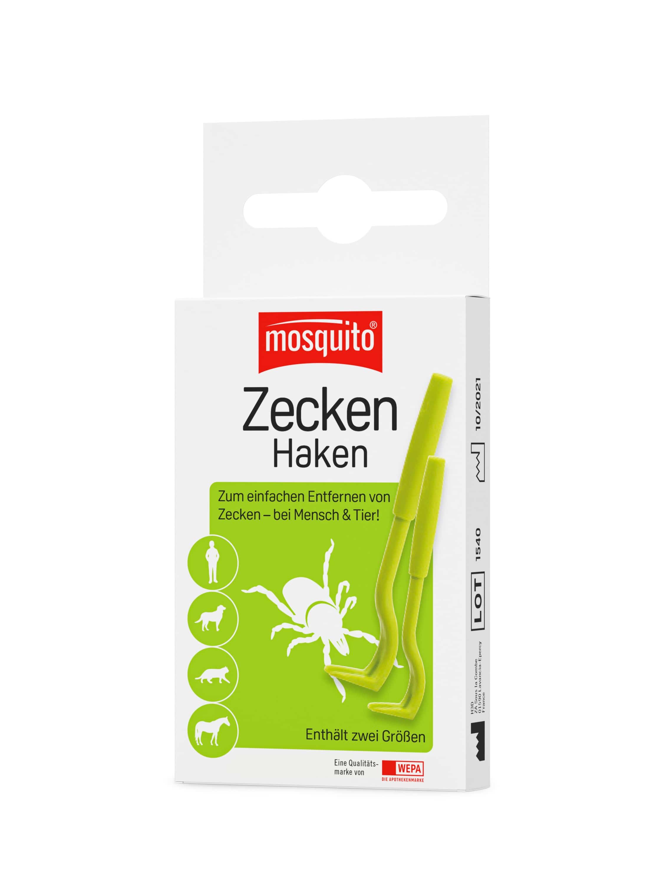 mosquito Zecken Haken 2 St