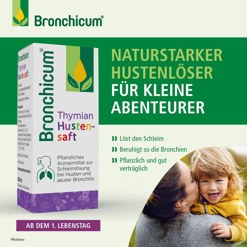 Bronchicum Thymian Hustensaft 100 ml Saft