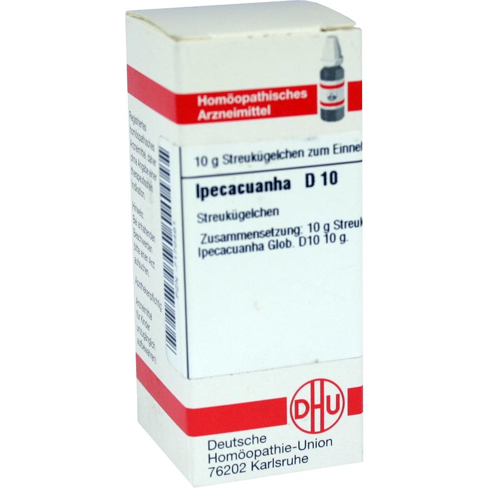 IPECACUANHA D 10 Globuli 10 g Globuli