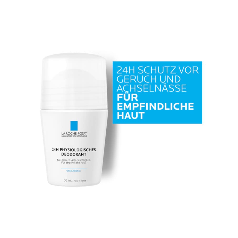 LA ROCHE-POSAY 24H Physiologisches Deodorant Roll-On  50 ml
