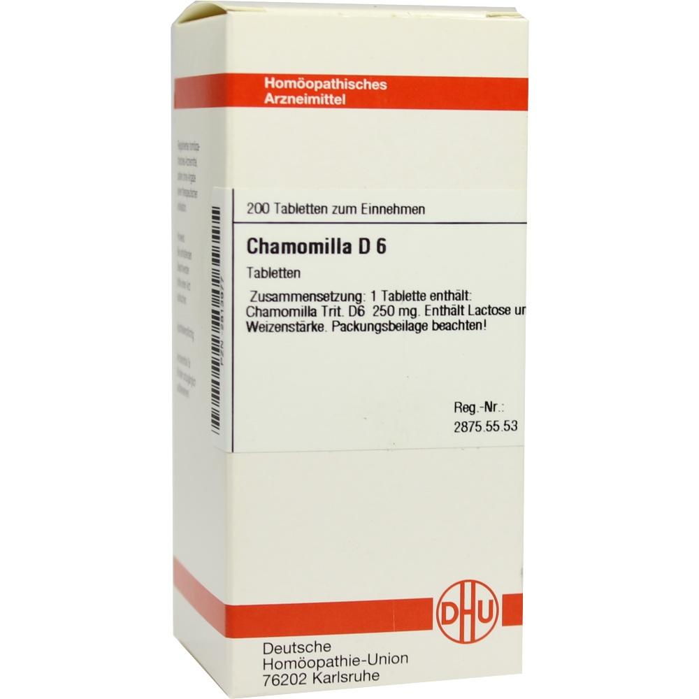 CHAMOMILLA D 6 Tabletten 200 St Tabletten