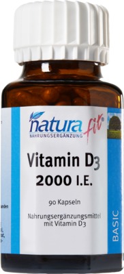 naturafit Vitamin D3 2.000 I.E. 90 St Kapseln