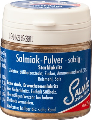Salmix Salmiakpulver Salzig 25 g Pulver