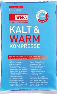 KALT-WARM Kompresse 8,5x14,5 cm 1 St Kompressen