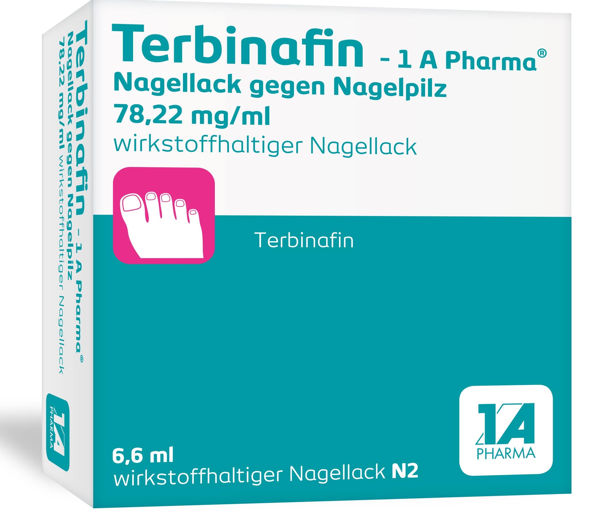 Terbinafin -1A Pharma 6.6 ml Wirkstoffhaltiger Nagellack