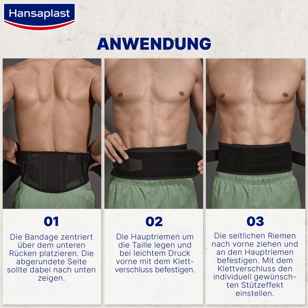 Hansaplast PROTECTIVE RÜCKEN-BANDAGE 1 St Bandage