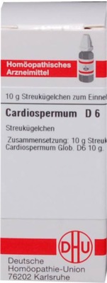 CARDIOSPERMUM D 6 Globuli 10 g Globuli