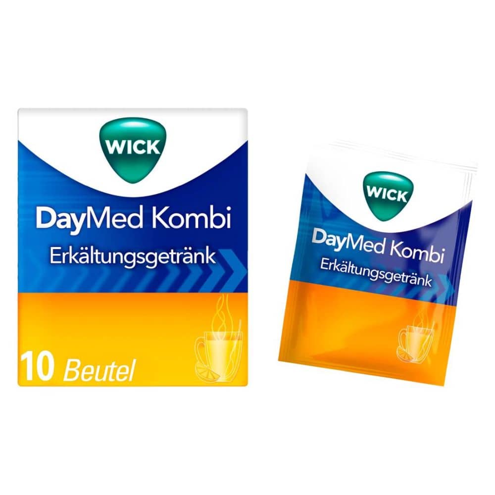 WICK DayMed Kombi Erkältungsgetränk 10 St Pulver zur Herstellung einer Lösung zum Einnehmen