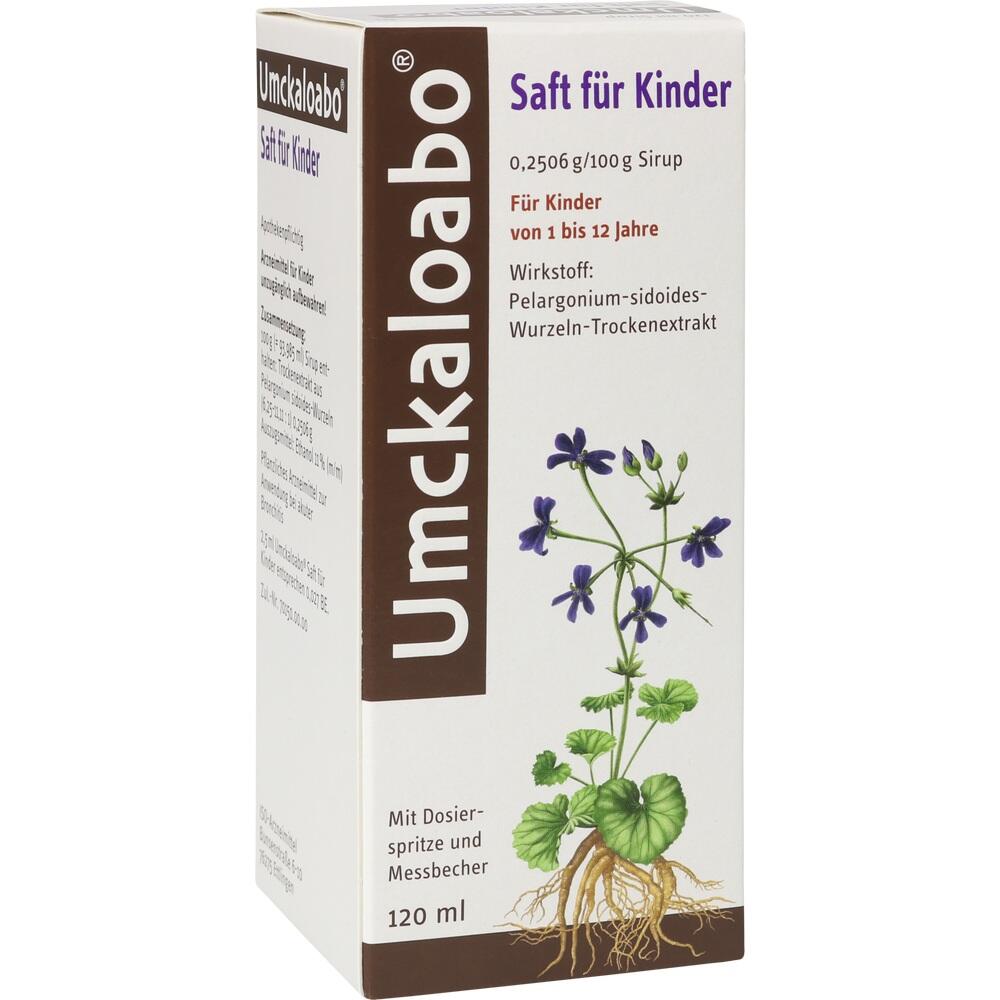 Umckaloabo Saft für Kinder 120 ml Sirup