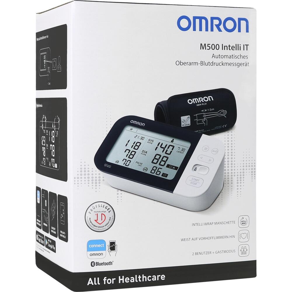 Omron M500 Intelli IT Oberarm Blutdruckmessgerät 1 St
