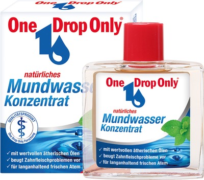One Drop Only natürliches Mundwasser Konzentrat 50 ml Mundwasser