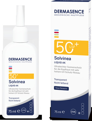 DERMASENCE Solvinea LIQUID AK 50+ 75 ml Tonikum