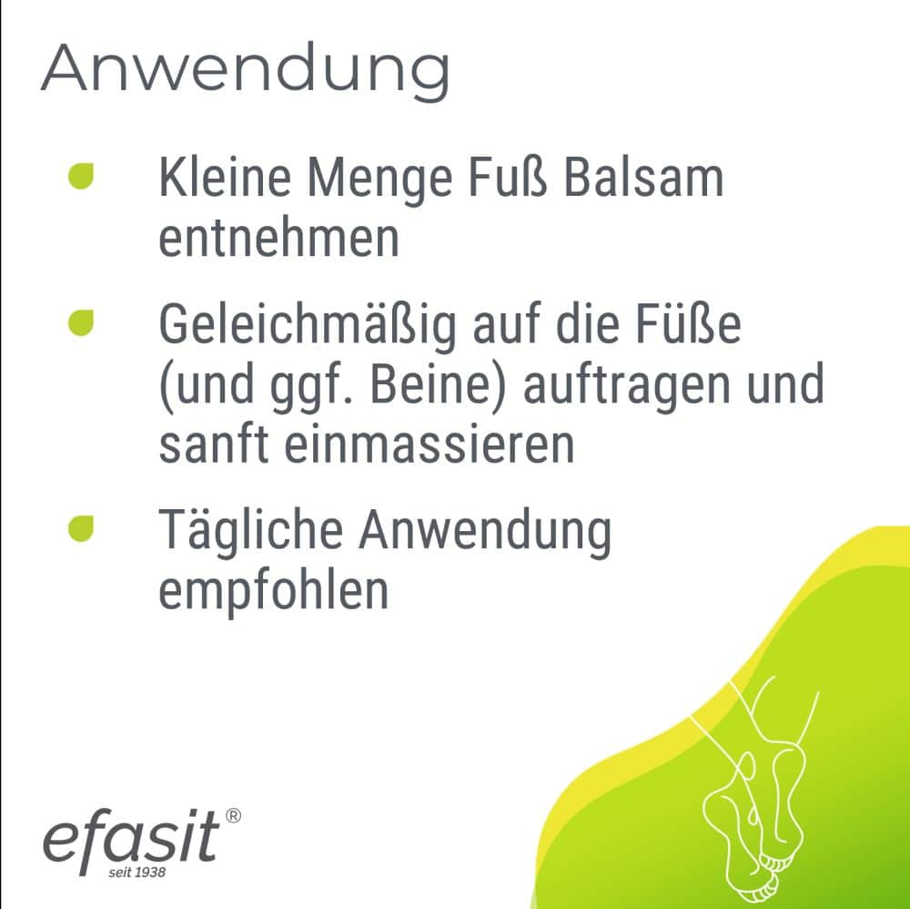 efasit FUSS BALSAM 75 ml Balsam