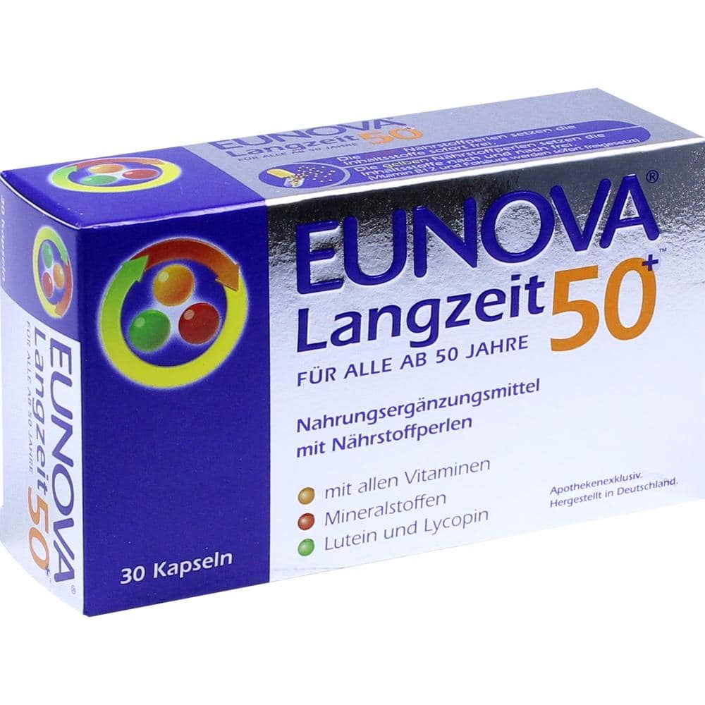 EUNOVA LANGZEIT 50+ 30 St Kapseln