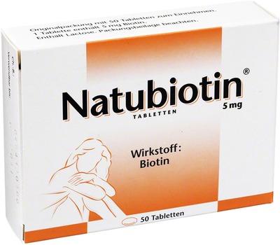 NATUBIOTIN Tabletten 50 St Tabletten