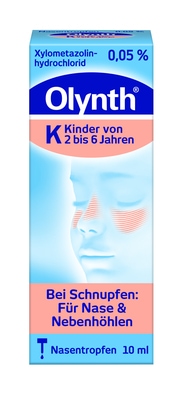 Olynth 0,05% Nasentropfen für Kinder von 2-6 Jahren mit Schnupfen