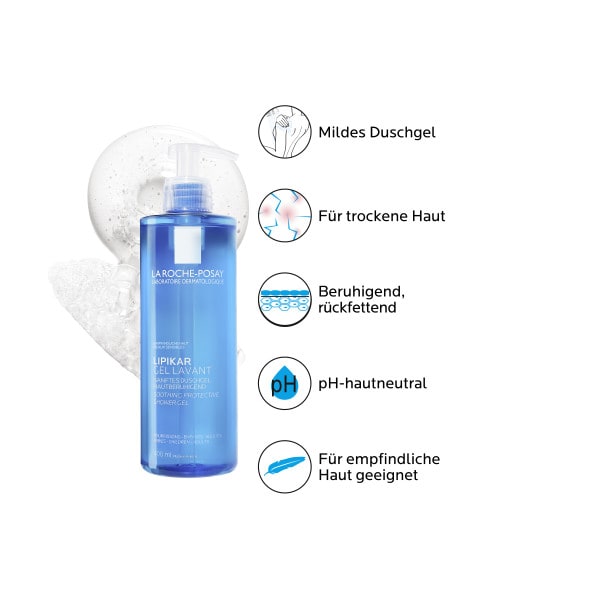 LA ROCHE-POSAY Lipikar Duschgel Lavant 400 ml Duschgel